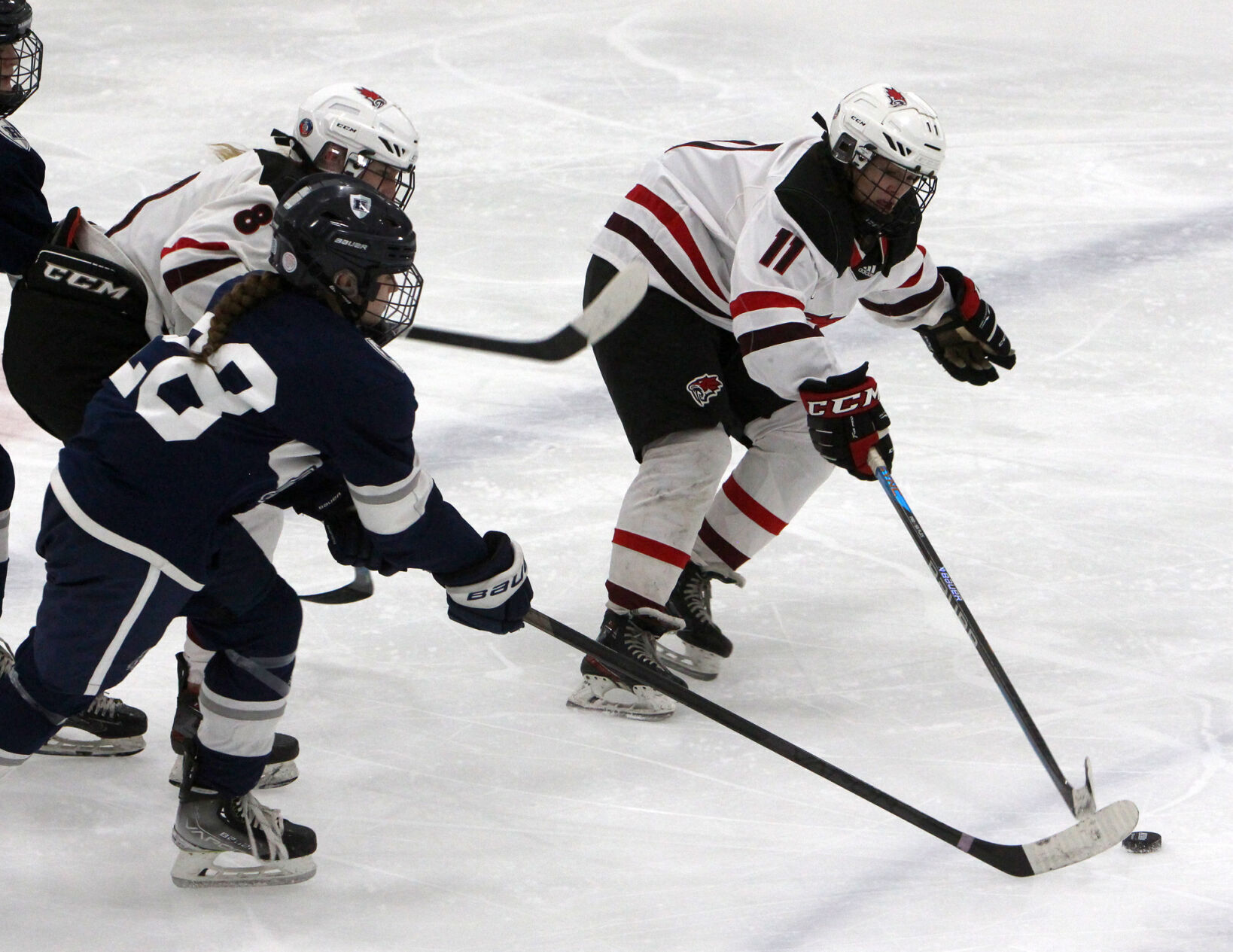 Hudson at Chippewa Falls/Menomonie girls hockey 1-17-23